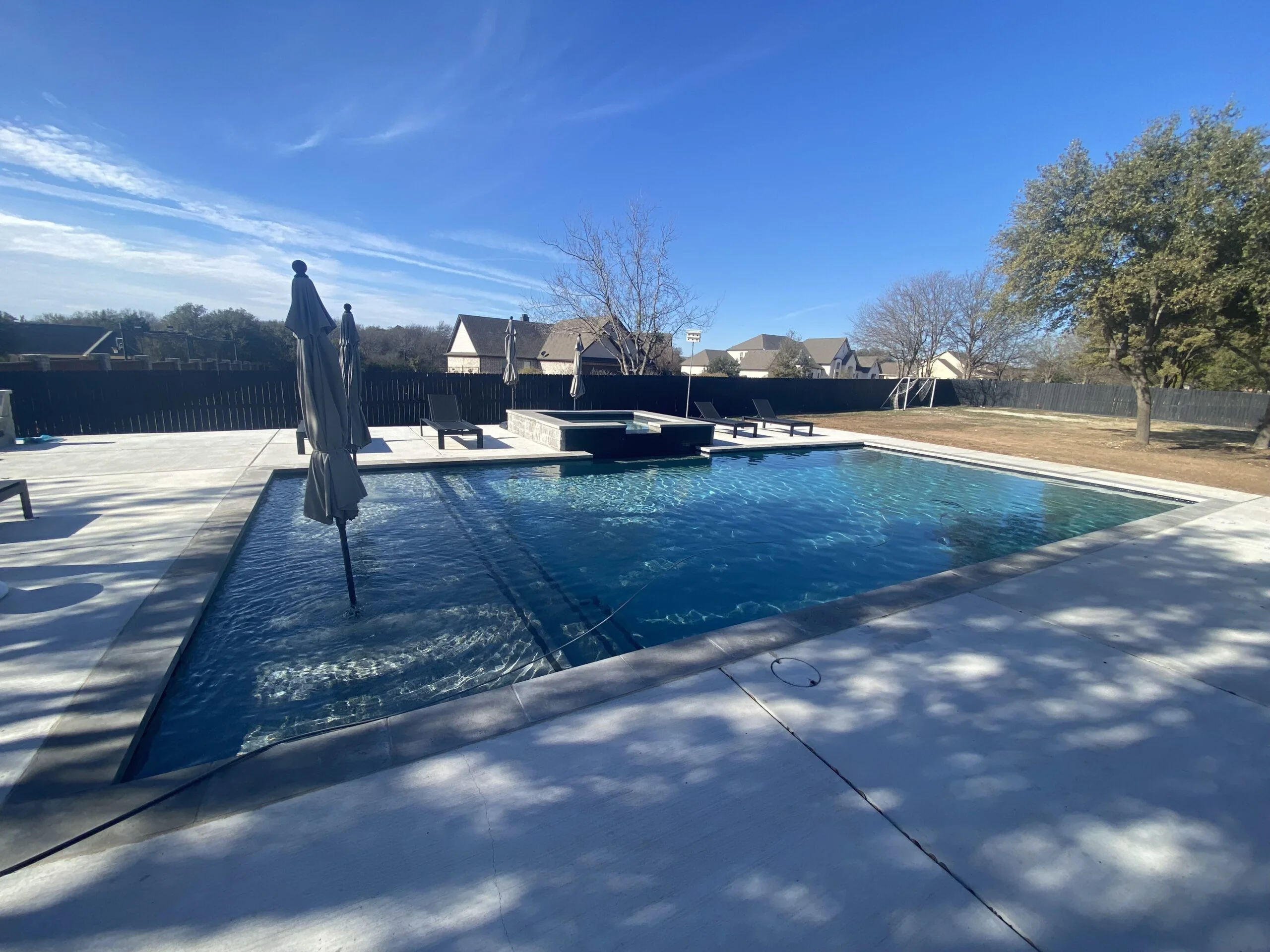 McGregor TX custom Pool by Aquanauts